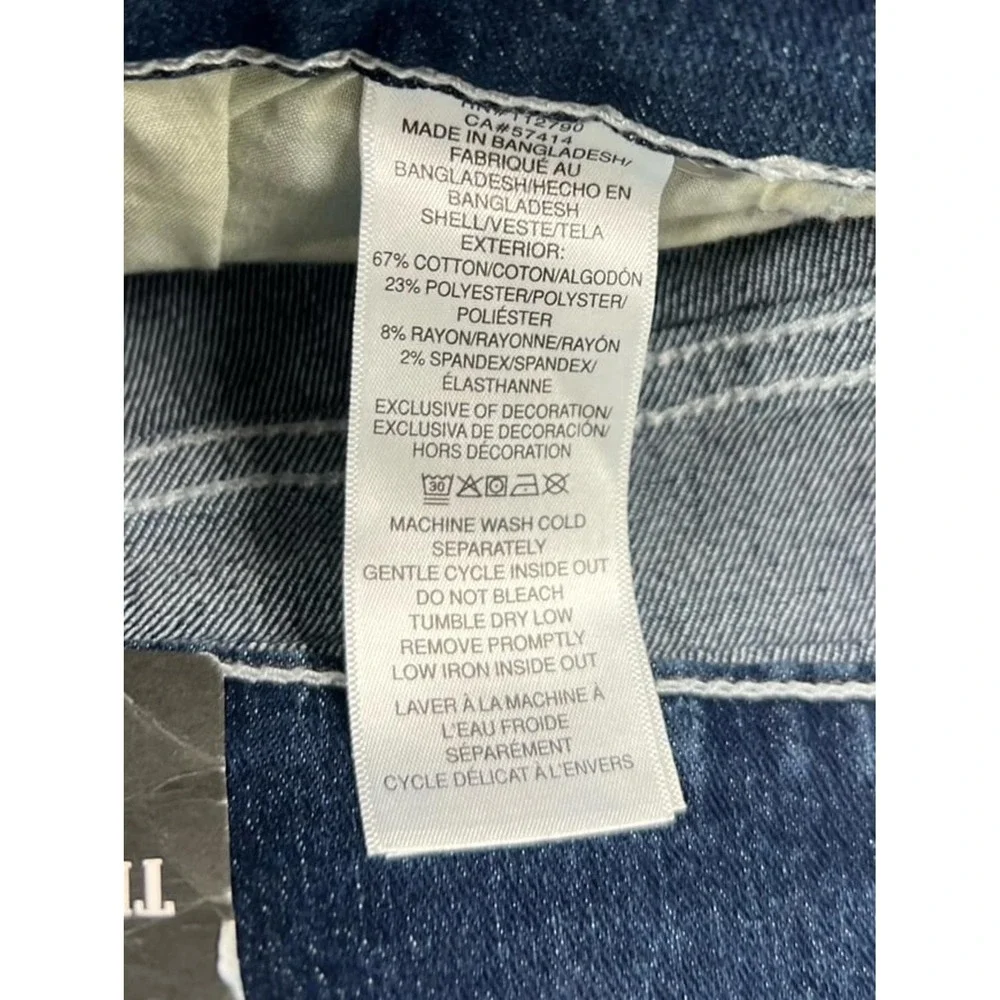 NEW True Religion Mens Blue Rocco Relaxed‎ Skinny Jeans Size 36